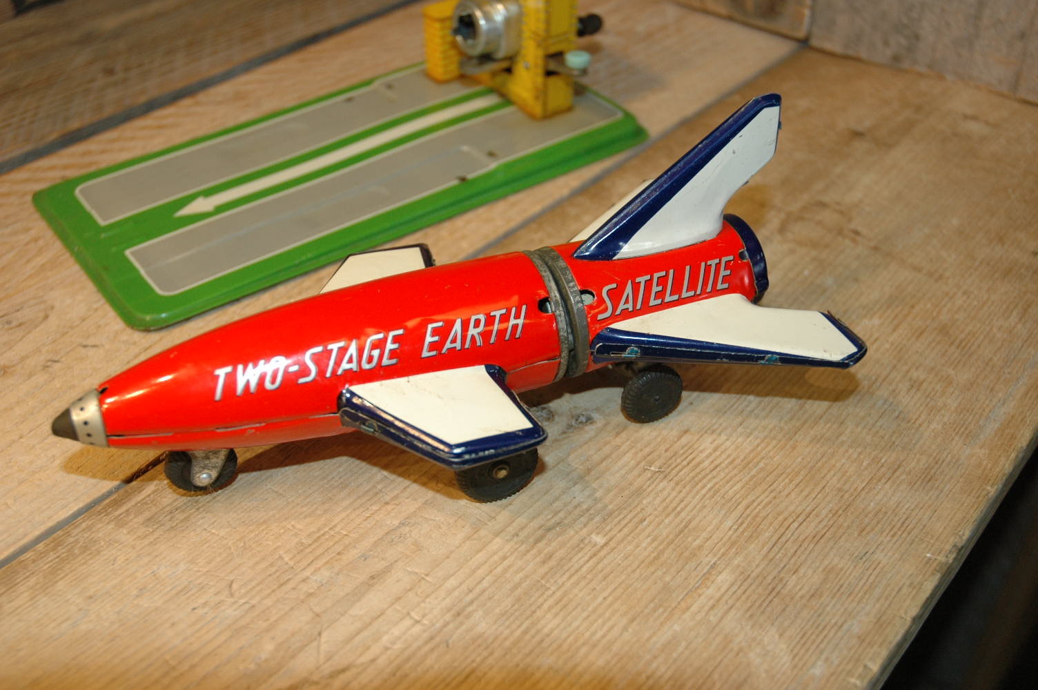 Linemar Toys – Two-Stage Earth Satellite