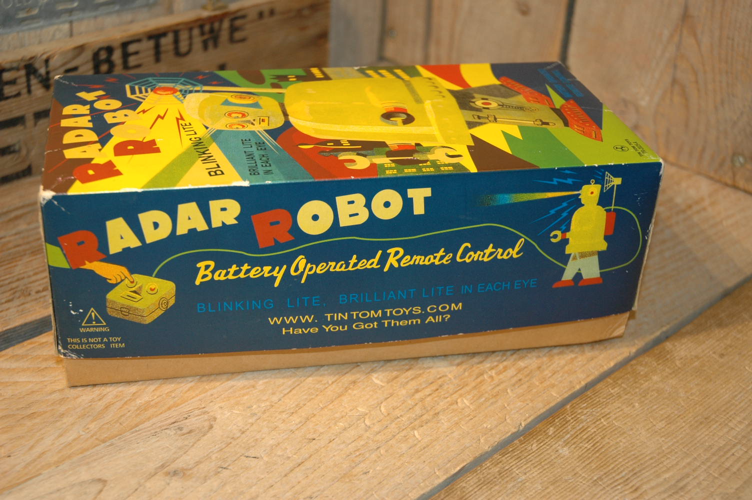 Tin Toy Toys - Radar Robot